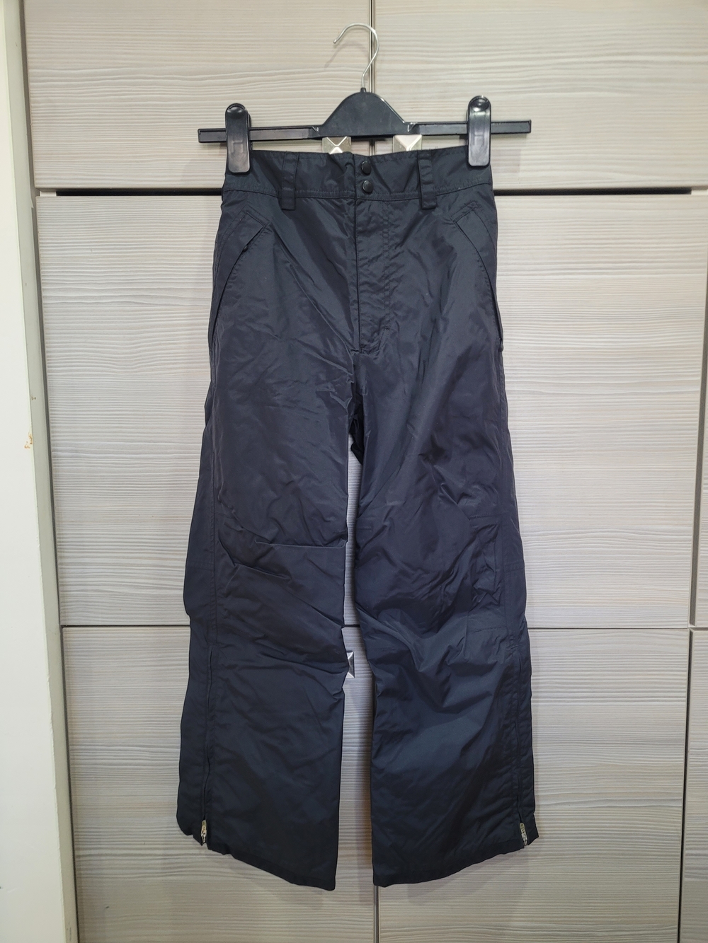 MEC Kids Rain Pants,Lined,Bottom Zippers,8